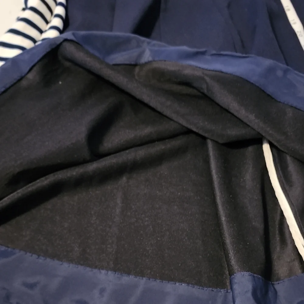 Kate Spade Trendy, Like New Navy and White Striped Dress In Size 8